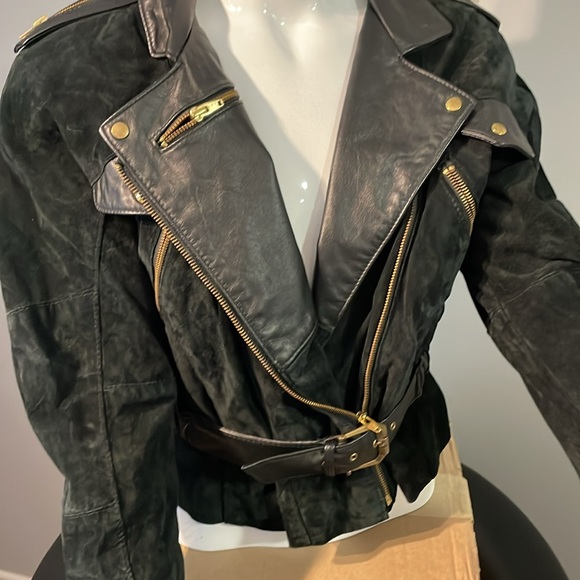 Vintage ladies, motorcycle jacket super cute good condition size small to medium - Picture 3 of 7
